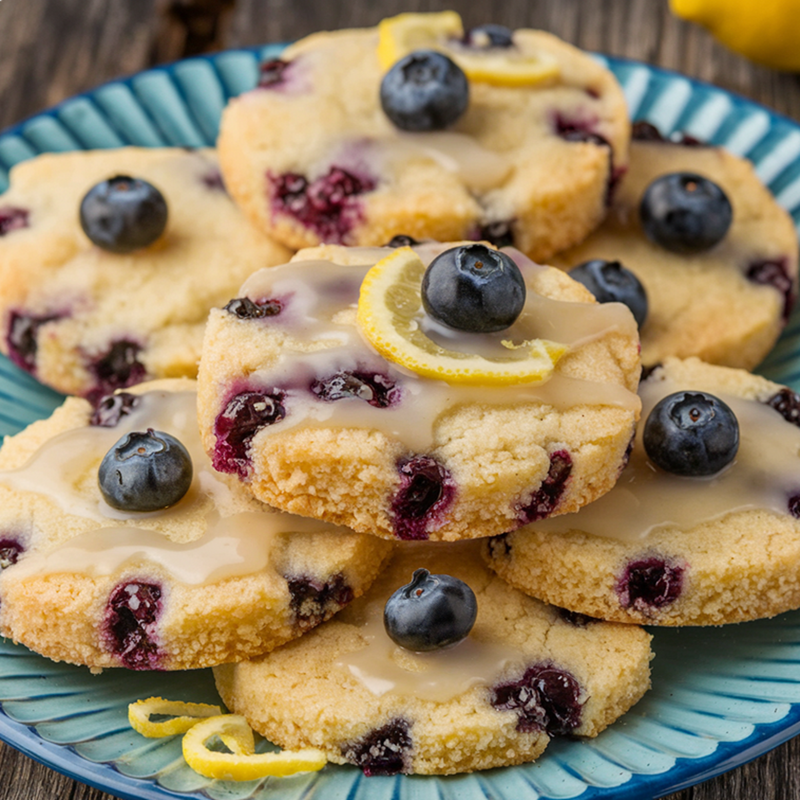 lemon blueberry cookies