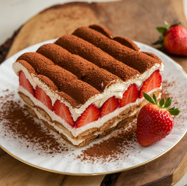 strawberry tiramisu